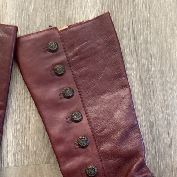 Miz Mooz Henley burgundy leather boots - Picture 8 of 16